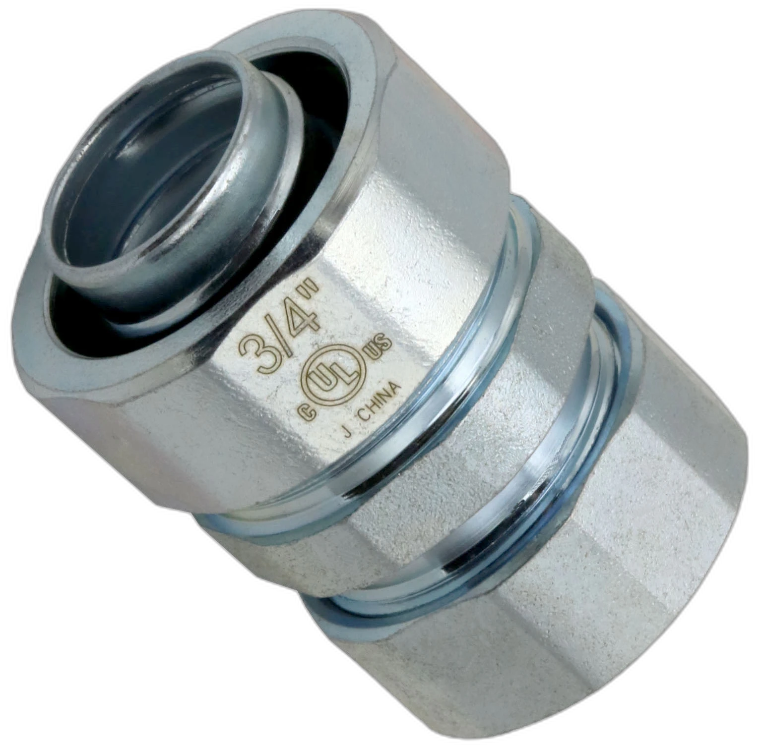 1-1/2"Combination Coupling-Emt To Liquidtight Conduit, Raintight,Steel, 5/25-PK