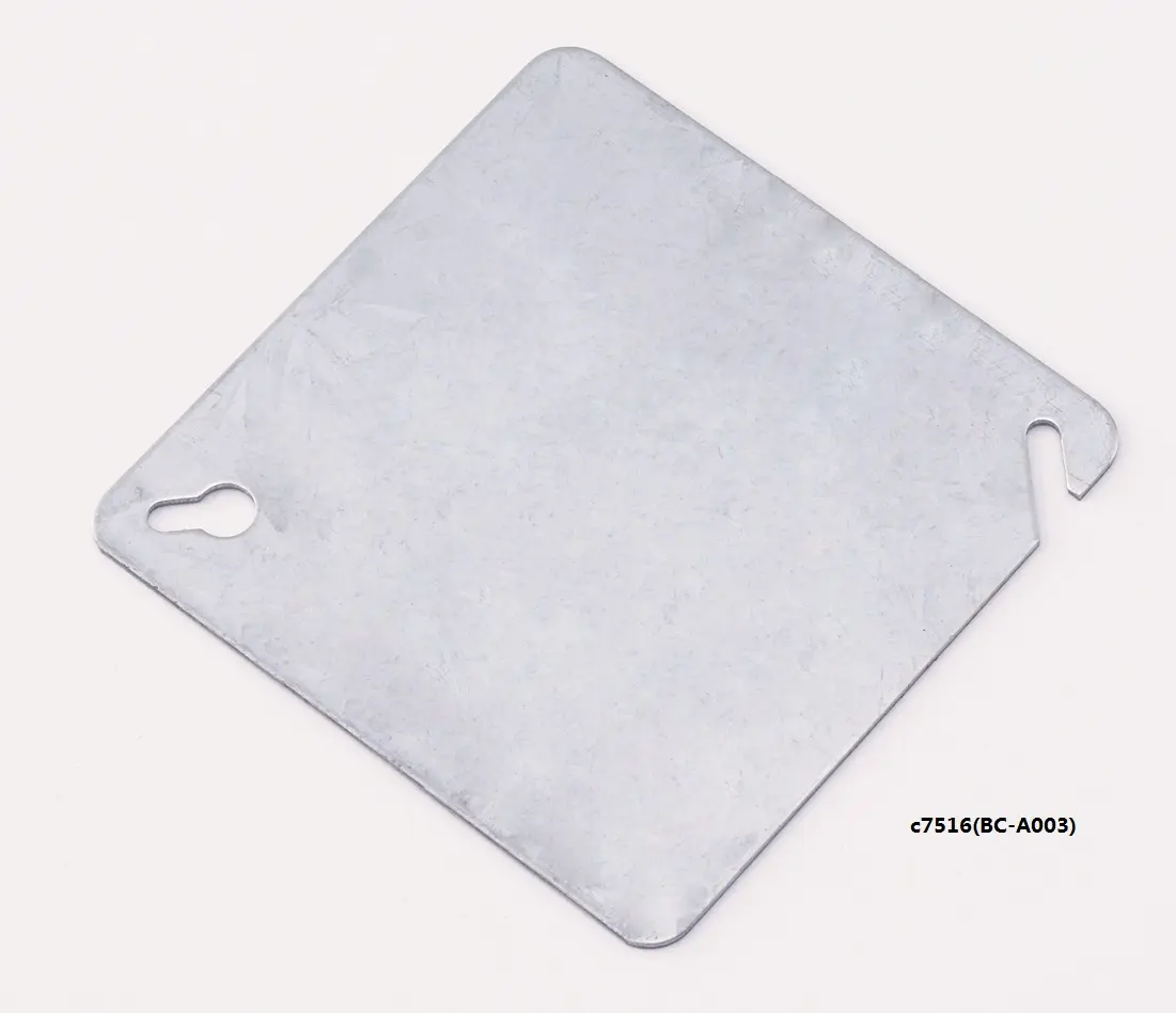 4" Square Single Gang Covers
